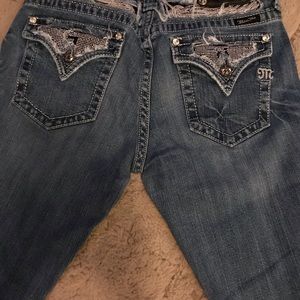 Miss Me angel wings jeans
